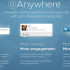 Twitter запустив платформу @anywhere: як встановити та приклади застосування
