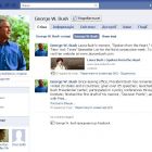 Джордж Буш зареєструвався на Facebook