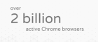 Кількість установок Google Chrome перевищила 2 млрд