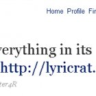 LyricRat музичний стартап в Твітері. Проривна ідея