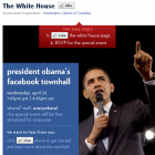 Обама збирає людей на мітинг через Facebook