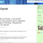 Oprah стала мільйонером на Твітері за 28 днів