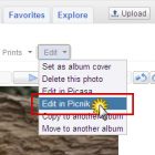 Picasa Web Albums дозволив редагувати фото в онлайні