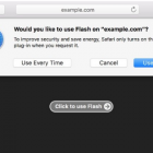 Apple відмовляється від автозапуску Flash у браузері Safari