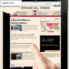 Кількість цифрових передплатників Financial Times перевищила кількість паперових