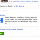 Google+ запустив кнопку Share