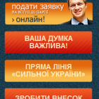 Тігіпко запустив сайт партії Сильна Україна