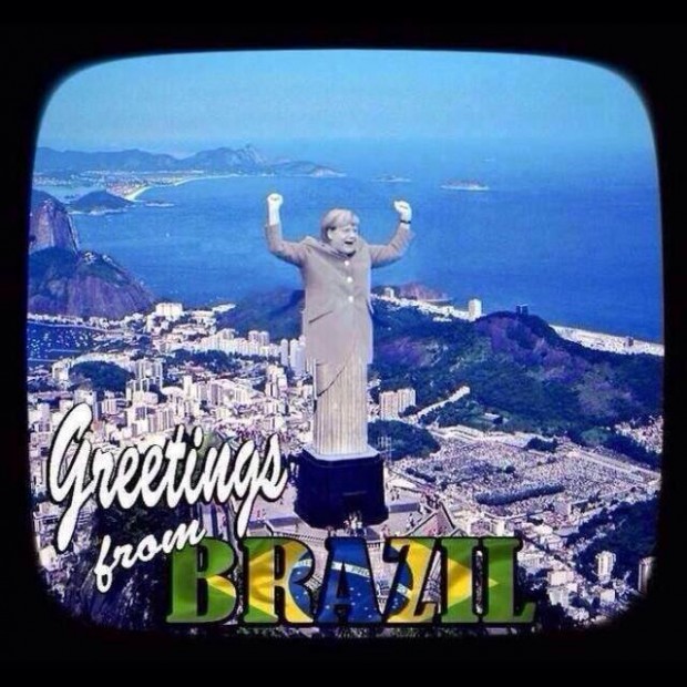 Бразилія вщент програла Німеччині. Інтернет заполонили фотожаби за підсумками матчу