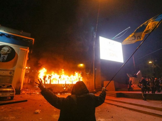 Протистояння в Києві 19 січня (ФОТО)