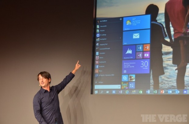 Microsoft презентувала операційну систему Windows 10