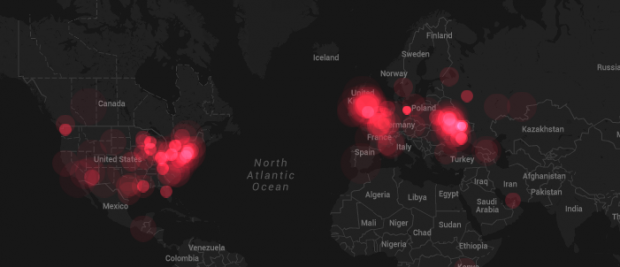 Twitter візуалізував хештег #euromaidan