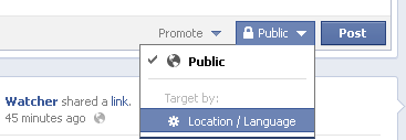 Facebook тестує опцію Promote Your Page Posts
