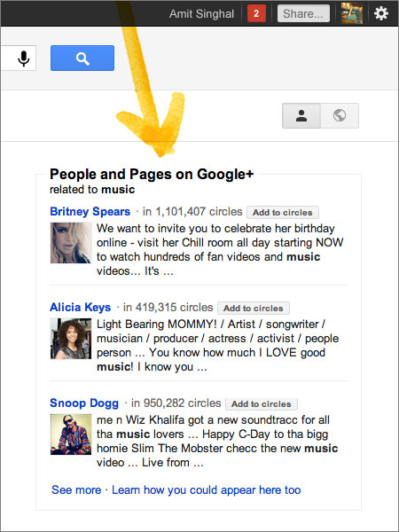 Google кардинально змінює свій пошук та інтегрує до нього Google+