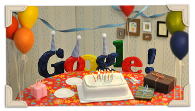 Google відзначає 13 років