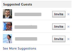 Facebook тестує функцію рекомендованих гостей для подій