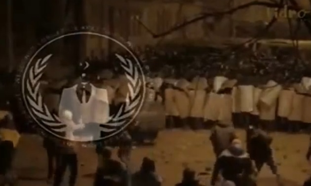 Група Anonymous звернулась до української влади, міліції та народу