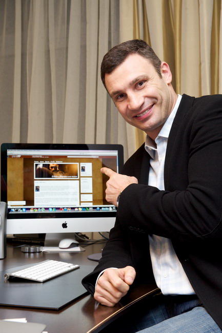Віталій Кличко завів блог на Livejournal