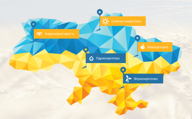 В Україні запустили інтерактивну карту проектів з енергоефективності