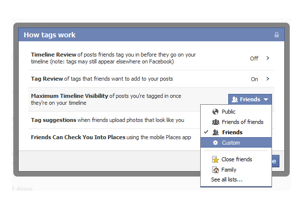 Як керувати тегуванням вас на фото у Facebook