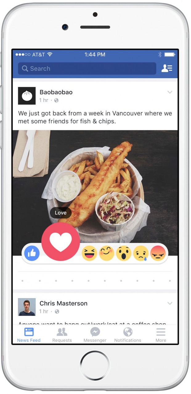 Facebook дозволить оцінювати записи не лише лайком, а й emoji смайликами (оновлено)