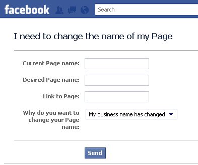Як змінити назву Facebook сторінки