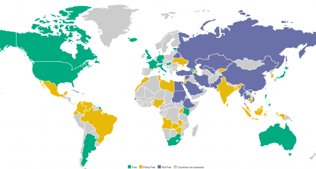 Україна погіршила свої позиції в рейтингу свободи інтернету,   Freedom House