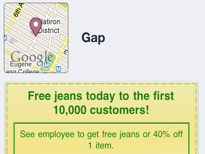 Gap безкоштовно роздав 10000 пар джинсів через Facebook