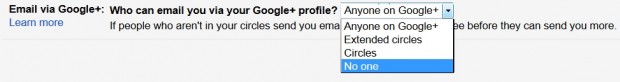 Google+ дозволив будь кому надсилати вам листи в Gmail. Як це відключити?