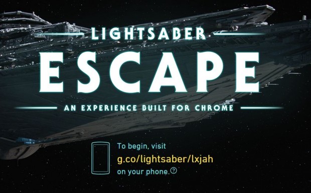 Google створив гру Star Wars, яка перетворює ваш смартфон в світловий меч джедая