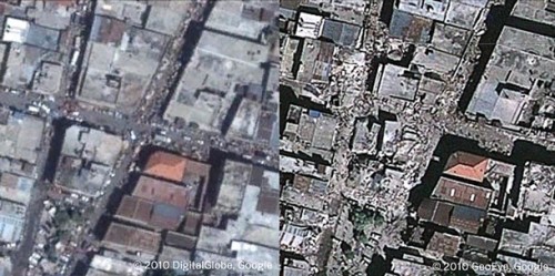 Google Earth показав зруйноване землетрусом Гаїті