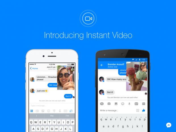 Facebook Messenger додав відеотрансляції