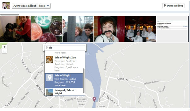 Як додати фото з Facebook на карту