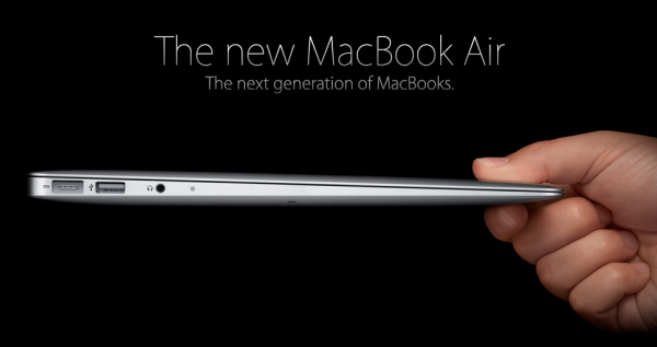 Apple показала Mac OS X Lion i новий Macbook Air