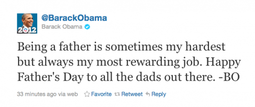 Обама зробив перший запис у Twitter