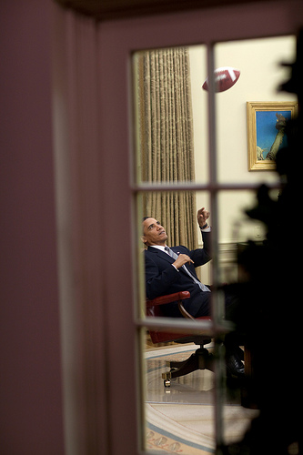 Обама піарить свій канал на Flickr
