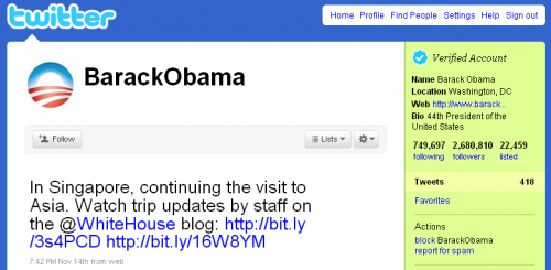 Барак Обама: Я ніколи не використовував Твіттер