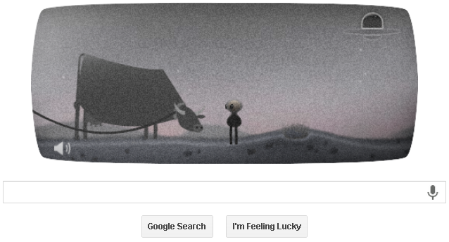 Google запустив дудл з НЛО до 66 річниці Розвельського інциденту