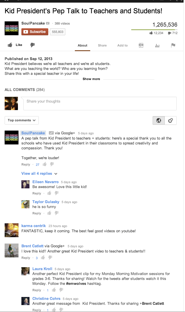 YouTube запускає систему коментування від Google+