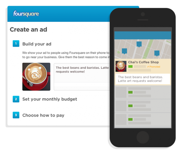 Foursquare запустив рекламу в Україні
