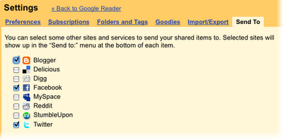 Нові фішки Google Reader