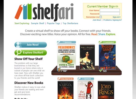 Amazon придбав соціальну мережу любителів книг Shelfari