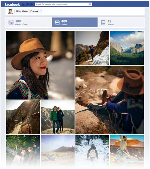 Facebook змінює вигляд секції з фото 