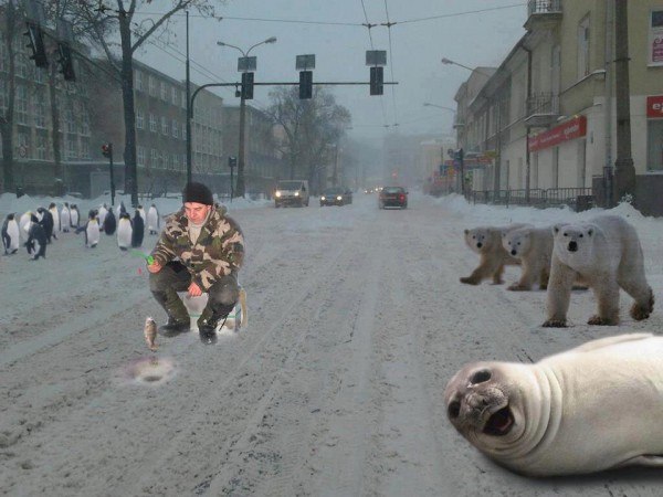 Українці активно жартують з пятничної погоди (фотожаби. постійно оновлюється)