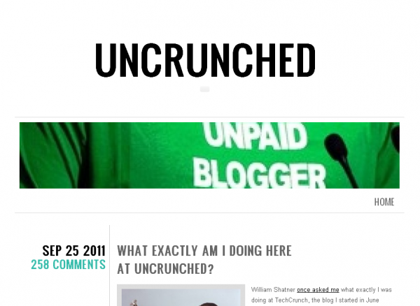 Засновник TechCrunch відкрив новий блог