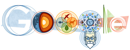 Google присвятив свій логотип Володимиру Вернадському