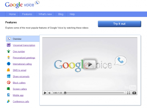 Google Voice відкрився для всіх бажаючих... поки що лише в США