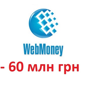 Податкова заблокувала 60 млн грн на рахунках WebMoney